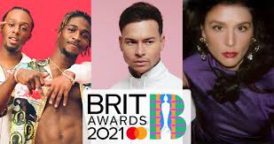 Already announced as winners are griff with the tastemaking rising star award, and taylor swift with the global icon award. Brit Awards 2021 Nominations In Full