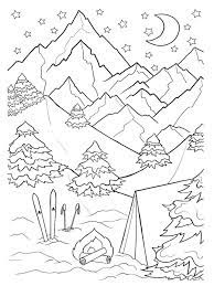 Hiking & camping coloring pages. Camping Coloring Pages 100 Pictures Free Printable