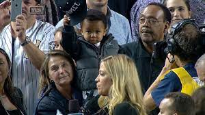 Derek Jeter S Nephew Tips His Cap To The Captain Youtube