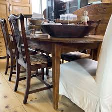 Crafted from 100% solid pine each and every item in the collection features the same style and detail as other solid wood designs without the hefty price tags. Sold Antique 19th Century Racetrack Oval Pine Farm Table Dining Table 84 L Housatonic Trading Co