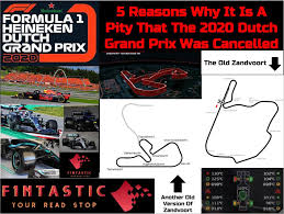 The lewis vs max show continues today, as f1 returns to the historic zandvoort circuit after 36 years for the 2021 dutch grand prix. 5 Reasons Why It Is A Pity That The 2020 Dutch Grand Prix Was Cancelled