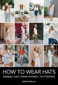 Download Summer Outfits With Hats Baseball Straw Fedora Merrick S Art