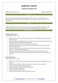 Maybe you would like to learn more about one of these? Chemical Engineer Resume Samples Qwikresume