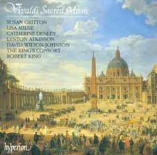 Vivaldi, Deborah York, Catherine Denley, James Bowman, The King's Consort,  Robert King