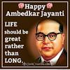 Ambedkar jayanti is the festival celebrated on the 14th april of every year in the memory of dr. 1