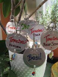 Garbage To Garden Creative Upcycling Garden Ideas Part 1 Upcycle Garden Garden Markers Plant Markers