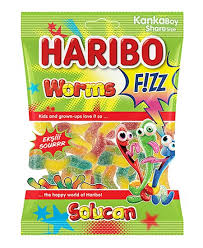 Haribo Eksi Solucan Yumusak Sekerleme Kanka Boy 70 G Toptantr Com