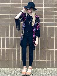 Kimonos are supposed to be big and drapey, so you've got a lot of leeway with the measurements of your fabric. Easy Diy Fringed Kimono Create A Versatile Kimono With Kimono Satin Or Burnout Velvet That You Can Wear All Year Long In A Few Simple Steps This Sewing Project Is Perfect
