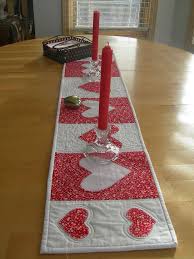 Valentine S Table Runner Table Runner Diy Christmas Table Runner Valentine Table Decorations