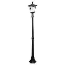 Outdoor Lamp Post Paradise Black Target Poste De Luz Solar Postes De Luz Iluminacao Paisagistica