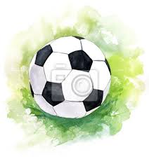 Fotboll är som bekant en av världens absolut största sporter och spelas idag på de flesta platser runt om i världen. En Teckning Av En Fotboll Fotboll Boll Canvastavlor Pa Vagg Tavlor Fanatiker Beatiful Liga Myloview Se