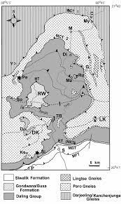 Darjeeling And Sikkim Himalayas Map Regional Map Of The Darjeeling-Sikkim Himalaya Showing Two Separate... |  Download Scientific Diagram