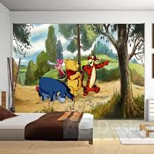 Papier peint winnie l'ourson & friends de la collection disney pour décorer une chambre d'enfant. Papier Peint Xxl Aventure Winnie L Ourson Disney Cdiscount Bricolage