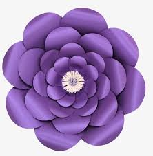 With its royal symbolism, shades of purple are sure to add some elegance to your garden! Pf01 Purple Paper Flower Png Png Image Transparent Png Free Download On Seekpng