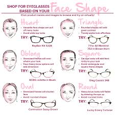 find the perfect glasses for your face shape fashion