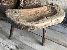 Rustic French Milking Stool Amazing Patina Primitive Farmhouse Milking Stool Rustic French Rustic