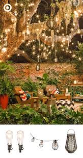 Room Essentials 10lt Filament Bulb Dream Backyard Backyard Outdoor Patio Lights