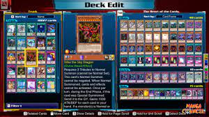 Build and customize your own deck! Yu Gi Oh Legacy Of The Duelist Link Evolution Save Game Manga Council