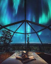 Glass Igloos Hotel Resort In Finland Glass Igloo Northern Lights Dream Vacations Glass Igloo Hotel