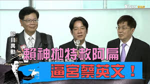 Image result for 賴清德 陳水扁