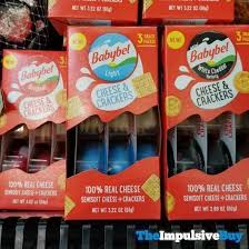 *the % daily value (dv) tells you how much a nutrient in a serving of food contributes to a daily diet. Mini Babybel Cheese Crackers Original Light And White Cheddar Jpg The Impulsive Buy