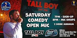 Fazzingo's Comedy Open Mic | Tall Boy | Boca Raton