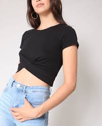 Maybe you would like to learn more about one of these? Crop Top Mit Twist Schwarz 403437899a08 Pimkie