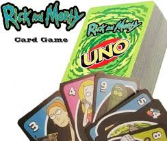 I think we've all played the classic card game uno. Rick And Morty Uno Anime Merchandise Uno Card Game Rick And Morty