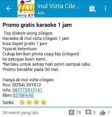 Tarif karaoke inul vizta cilegon. Inul Vizta Light Cilegon Home Facebook