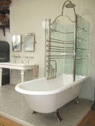 How Cool Built In Shower Vintage Bathtub Bathroom Design Roll Top Bath