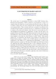 Lgbt singkatan dari lesbian, gay, bisexual dan transgender. Http Ejournal Kopertais4 Or Id Madura Index Php Aliman Article Download 3853 2804