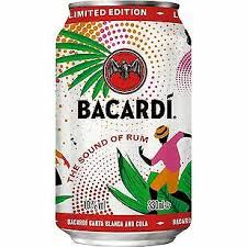 Открыть страницу «bacardi & cola» на facebook. 12 Dosen Bacardi Cola A 0 33 L 10 Vol Inc Einweg Pfand Cola Rum Eur 34 50 Picclick De