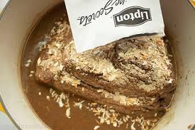 Set to cook for 4 to 5 hours on high or 6 to 8 hours on low. Lipton Onion Soup Pot Roast Cincyshopper
