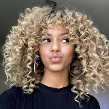 If you have naturally curly hair, keeping your hair shorter will give you. Curtain Bangs On Curly Hair Ideas Inspiration Popsugar Beauty