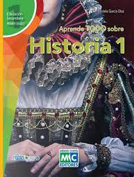 Pasame foto de tu libro para poder hacerlo nwn. Aprende Todo Sobre Historia 1 Libro De Secundaria Grado 1 Comision Nacional De Libros De Texto Gratuitos