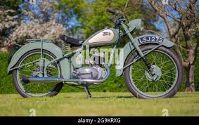Image result for Green 1951 Motorcycle