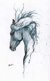 See more ideas about blue horse, horse art, horse painting. Blue Horse 2014 06 16 By Angel Tarantella Horse Painting Horse Art Art