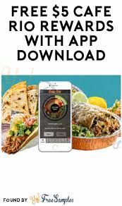 I told my daughters it smelled like sweet pork & they got excited! Free 5 Cafe Rio Rewards With App Download Yo Free Samples