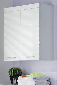 Badmobel Hangeschrank Amanda Hochglanz Weiss 73 X 77 Cm