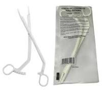 Pinça Cheron Descartável Embalagem Individual Cral C/100 Und