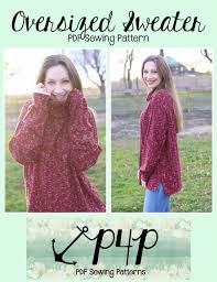 This free sweater knitting pattern uses worsted wieght yarn. Oversized Sweater Patterns For Pirates
