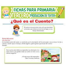 Ficha De Que Es El Cuento Para Tercer Grado De Primaria Tercer Grado Lectura De Tercer Grado Matematicas De Primer Grado