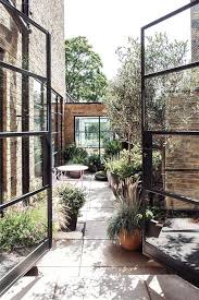 A Room With A View French By Design Modern Pergola Small Courtyards Outdoor Gardens