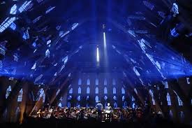 Rock festival design template with place for text. Video Design Wikipedia