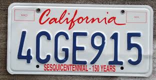 Version version 1.00 december 9, 2005, initial release. California Licence Plate Font Novocom Top