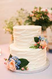 A Darling Spring Garden Affair Wedding Cake Hydrangea Wedding Cake Toppers Wedding Cake Peach