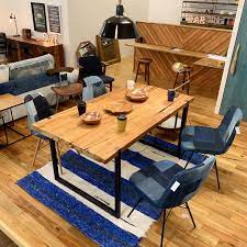 風合いある古材テーブル インテリア リビング キッチン テーブル