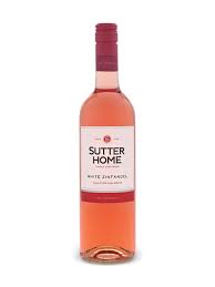 Sutter Home White Zinfandel Sutter Home White Zinfandel Wine Bottle