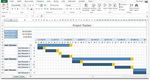 Project Management In Excel Gantt Chart Template Knack Training Utilidades
