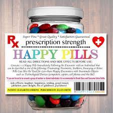 Editable Happy Pills Label Funny Gag Gift Professional Office Etsy In 2021 Chill Pills Label Happy Pills Gag Gifts Funny